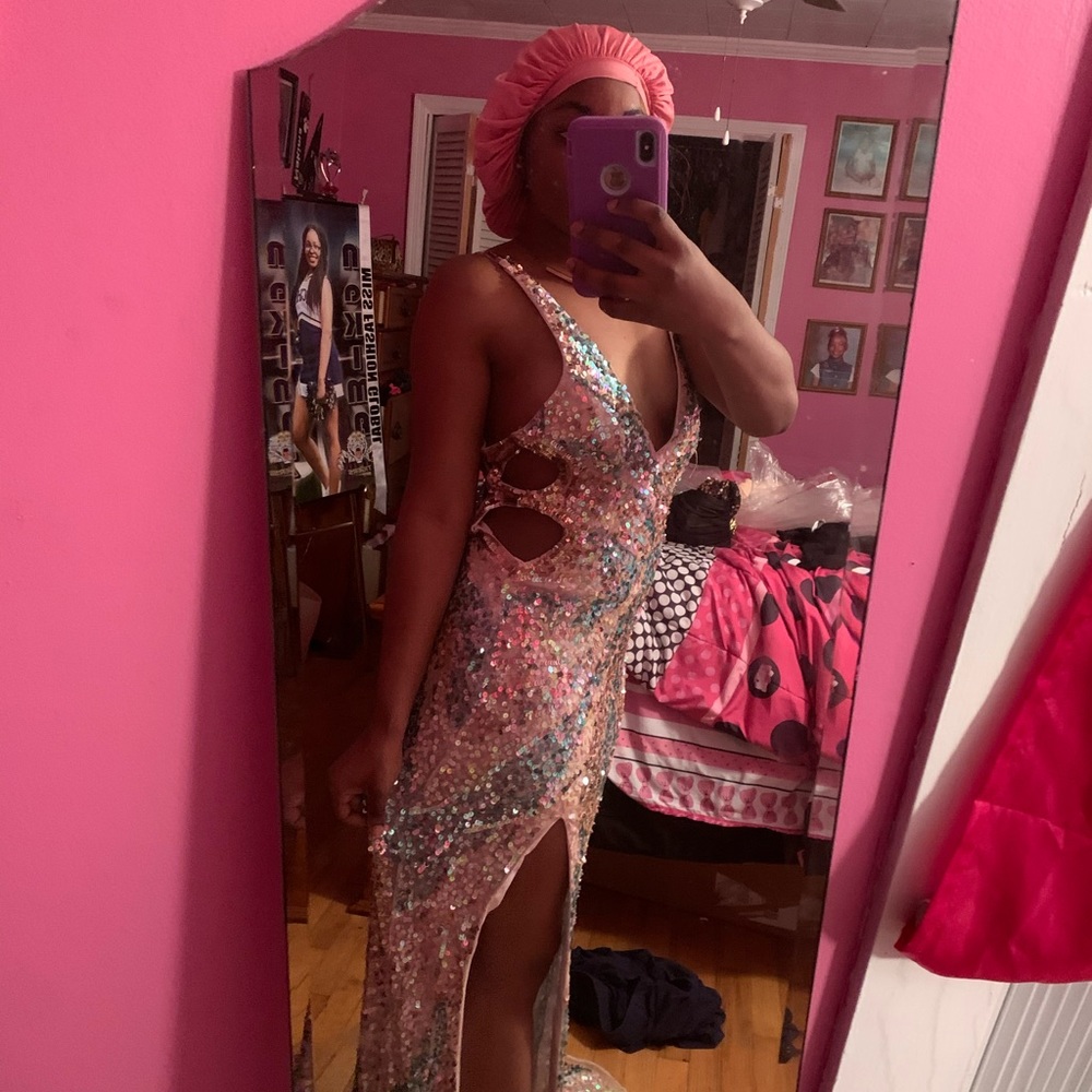 Rhinestone dress